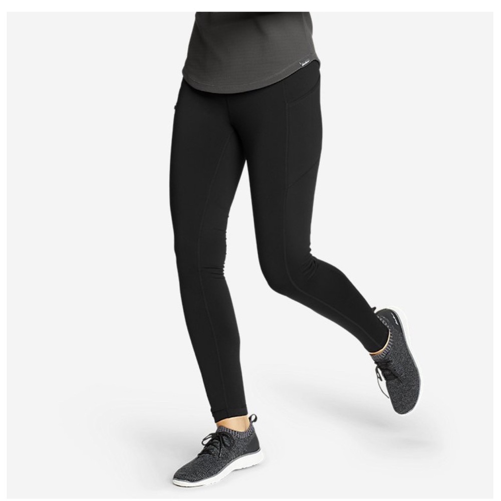 NWT Eddie Bauer crossover trail leggings size Medium/Tall